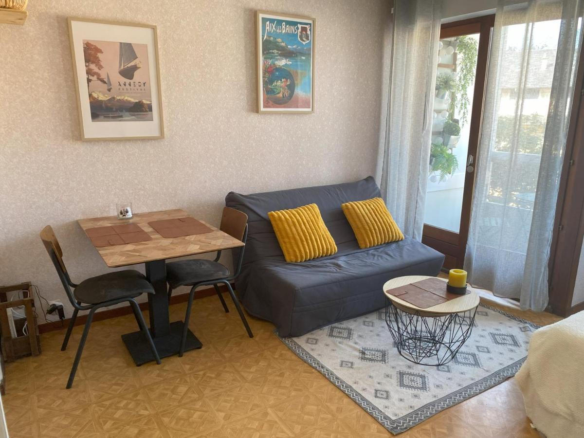 Апартаменты Paisible Studio Avec Agreable Loggia 2 Mn Du Centre Экс-ле-Бен Экстерьер фото